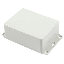 1591SFLGY Hammond Multipurpose Grey FRABS Enclosure Flanged Lid 110 x 82 x 44mm