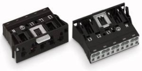 Wtyk 5-torowy SnapIn czarny WINSTA 770-715 /50szt./