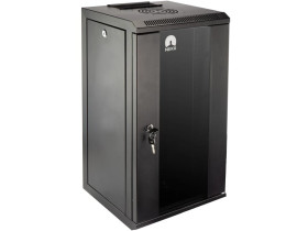 Szafa wisząca RACK 10 cali 12U 300mm czarna NEKU TS