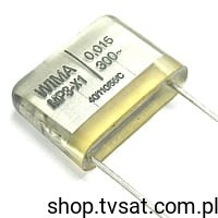 MPX12W2150FD00M 15nF 300VAC 20% MKP R15.0 WIMA