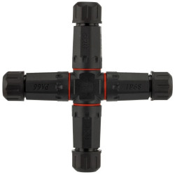 Mufa z dławikami 3x2,5mm2 IP68 250V czwórnik NEKU