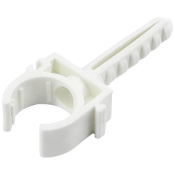 TruComponents 41190 Fastener Detachable &#xD8;20mm brickwork Wh 1pcs