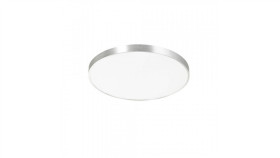 Lampa Sufitowa Plafon Sierra Kolor Srebrny Metal/Tworzywo Sztuczne, Led 4500...