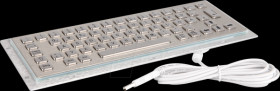 IPC-TASTATUR-01 Industrial keyboard, USB, IP65, for installation