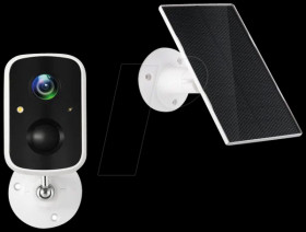 TX-244 Surveillance camera, IP, WLAN, outdoor, with solar panel