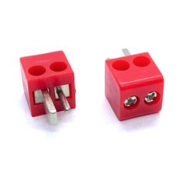 Wtyk głośnikowy MINI - Czerwony