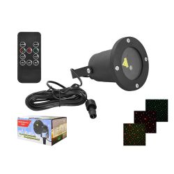 Projektor laserowy LED z programatorem czasowym / LxAS218