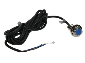 Czujnik; hallotronowy; zbliżeniowy; SM12-31010PB; PNP; NC; fi 12mm; 10mm; 5÷24V; DC; cylindryczny metalowy; zabudowany; z przewo