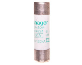 Bezpiecznik cylindryczny 14x51 aM 50A LF450M