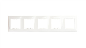 Sedna Ramka Pięciokrotna Kremowa Pionowa Sdn5801523