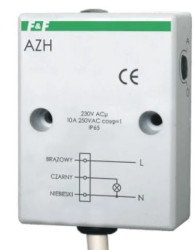 Automat zmierzchowy z zewnątrzną sondą hermetyczną 2-1000lx AZH-S-24V