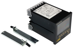 Licznik impulsów 100 → 240 V AC Resetowanie Automatyczny, zewnętrzny, ręczny Omron LCD 6-cyfrowy Licznik