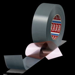 Taśma opakowaniowa szerokość: 50mm Szary Tesa Tkanina powlekana silikonem