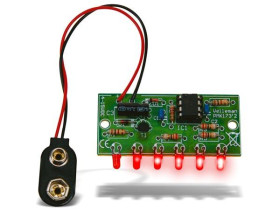 Whadda Mini-6-led chaser - DIY Kit