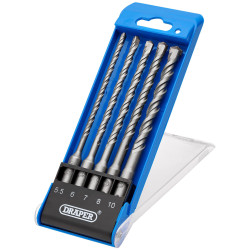 Draper 12427 SDS Plus Centric Tip Drill Bit Set (5 Piece)