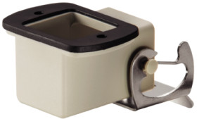 Surface mount housing, size A7, plastic, cross bow locking, IP65, 1652420000