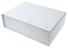 Obudowa urządzeń elektronicznych Aluminium wysokość zew: 110 mm szerokość zew: 350 mm długość zew: 250 mm IP40 250 x