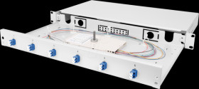 DN-96330/9 Fiber Optic Splice Box, Equipped, LC, OS2