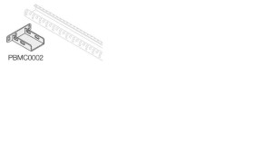 Akcesoria do obudów Uchwyt 1STQ009215A0000 Arkusz blachy trawionej Płytki modułowe — System Pro E Power