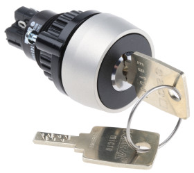 Przełącznik blokady z kluczem IP65, 1NC+1NO, 5 A przy 250 V AC 2-Way