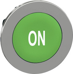 Schneider Electric ZB4FA341 ZB4FA341 Element czołowy dla przycisku płaski, resetowalny (Ø) 30.5 mm ON chrom, zielony 1 s