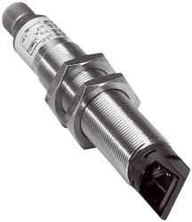 Czujniki fotoelektryczne Energetyczny Cylindryczne SICK NPN zakres 25.0 mm Widoczny czerwony