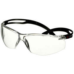 3M SF501ASP-BLK SecureFit Safety Glasses Anti-Scratch Coating Black
