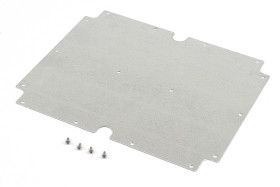 Płyta montażowa, 300mm x 240mm, materiał: Stal, Hammond