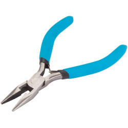 BlueSpot Tools 8507 Soft Grip Mini Long Nose Pliers