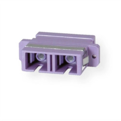 Łącznik światłowodowy VALUE SC/SC duplex, OM4, PB