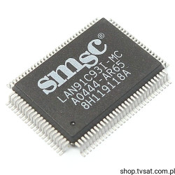 LAN91C93I-MC Ethernet Controller SMD-QFP100 SMSC