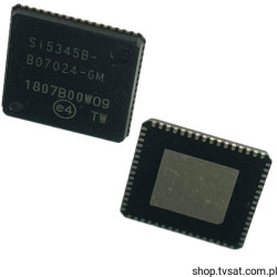 SI5345B-B07024-GM Jitter Attenuator SMD-QFN64 SILICONLAB