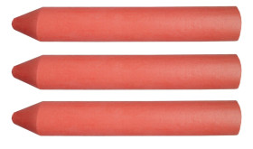 Kreda techniczna czerwona, 13 x 85 mm, 3 szt.