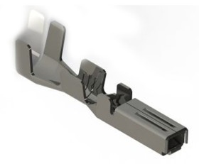 Styk zagniatany żeński 570 Złącza przewód-płytka serii 570, Złącza przewód-przewód serii 570