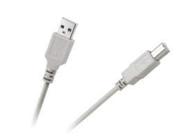 KABEL USB KOMP.-DRUK.3m WT.USB A-USB B.