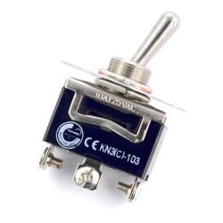 Przełącznik dźwigniowy ON-OFF-ON KN3(C)-103 250V/6A