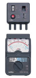 Tester izolacji MX0604 Tester ograniczników przepięć/Megohmmeter 50 V, 200mA, Umax 950 V, Chauvin Arnoux CAT III