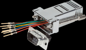 ETM23066 Adapter D-Sub09 Plug / RJ45 Jack