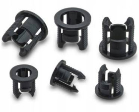 10szt. OPRAWKA DIODY LED 5MM KRÓTKA