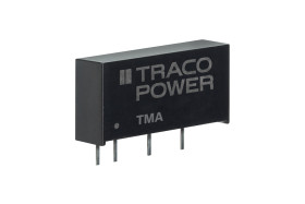 Przetwornica DC-DC, 1W, Uwe 21,6 → 26,4 V DC, Uwy 15V dc, Iwy 65mA, TRACOPOWER