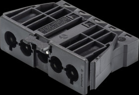 92.052.9658.1 Plug, snap-in, 5-pin, black, spring connection