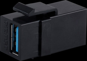 BS08-10041 Keystone USB 3.0 A female &gt; female