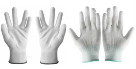 Rękawiczki antystatyczne ESD L