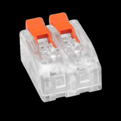 Złączka instalacyjna zaciskowa 2-przewodowa na dowolny przewód 0.2-4mm2 IEC 450V/32A 10 szt. OR-SZ-8005/2/10