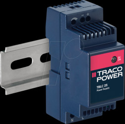 TBLC 25-124 AC/DC power supply, 25 W, 85-264 VAC, 24 VDC/1.05 A, DIN rail