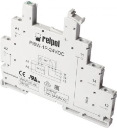 Gniazdo do przekaźnika RM699BV i RSR30 szerokość 6,2mm PI6W-1P-230VAC/DC 856007