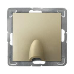 IMPRESJA Przyłącze kablowe złoty metalik GPPK-1Y/m/28