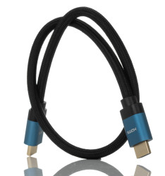 Kabel HDMI 50cm A: HDMI B: HDMI A: Męskie B: Męskie