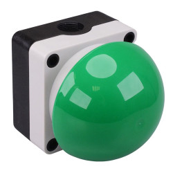 Green Palm / Foot Push Button Control Station Grey/Black 1DE.SP.21NG