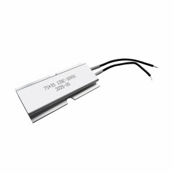 Element grzewczy 70W Ogrzewacz do szaf sterowniczych 30V długość 75mm Grzałka PTC z powłoką aluminiową